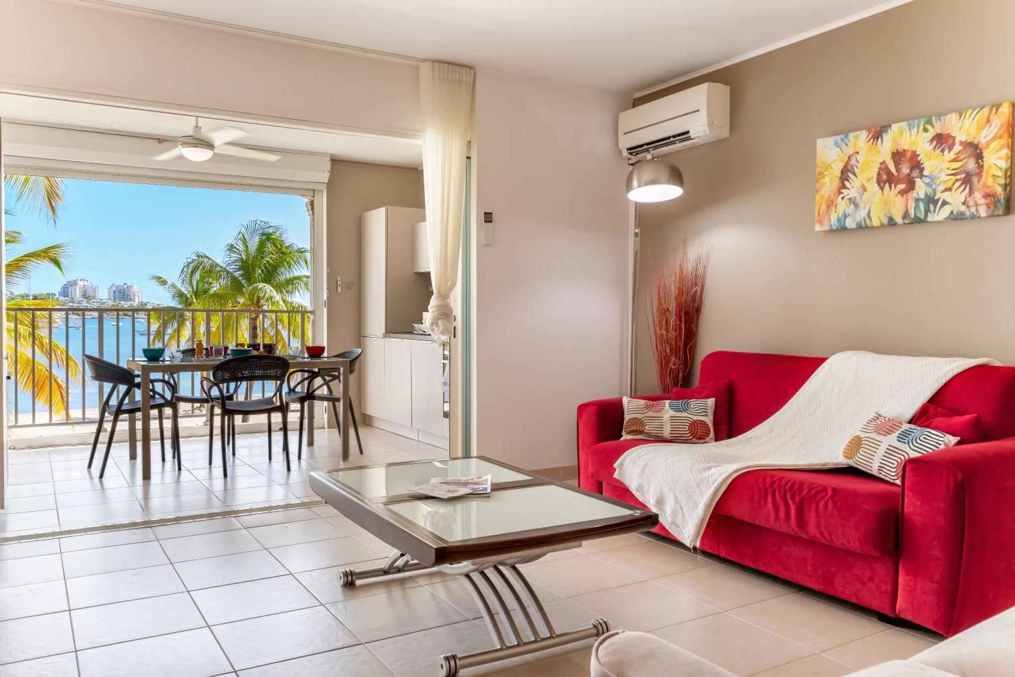 Vue Imprenable Sur Le Lagon, Appartement 1Ch 4P Baie Nettle Exterior photo